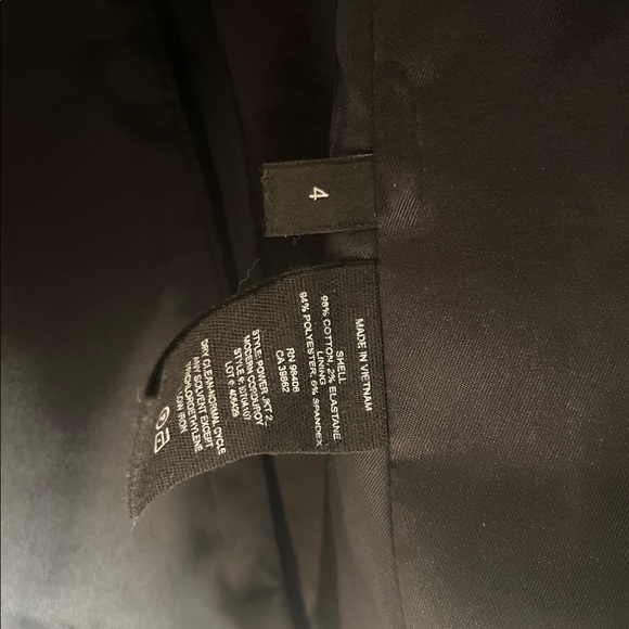 Theory Navy Corduroy Blazer size 4 gorgeous - Picture 3 of 5